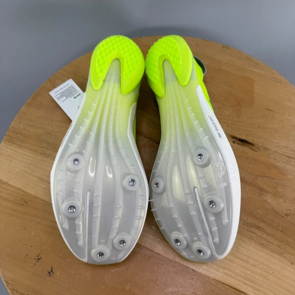 Adidas Adizero Ambition Mens Size 11 Lucid Lemon Running Track Field Spikes NEW